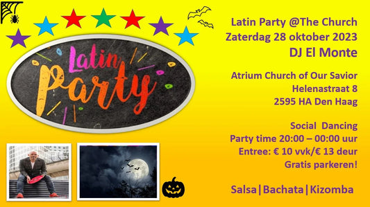 Latin Party: Halloween Editie! | De Ultieme Salsa, Bachata & Kizomba Avond - Miss Salsa