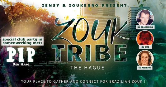 Zouk Tribe Night - Een Braziliaans Zouk Feest in PIP Den Haag! - Miss Salsa