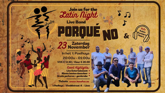 Swing de Nacht in: Salsalis Latin Night met Live Muziek, DJ’s en Dansschoenen! - Miss Salsa
