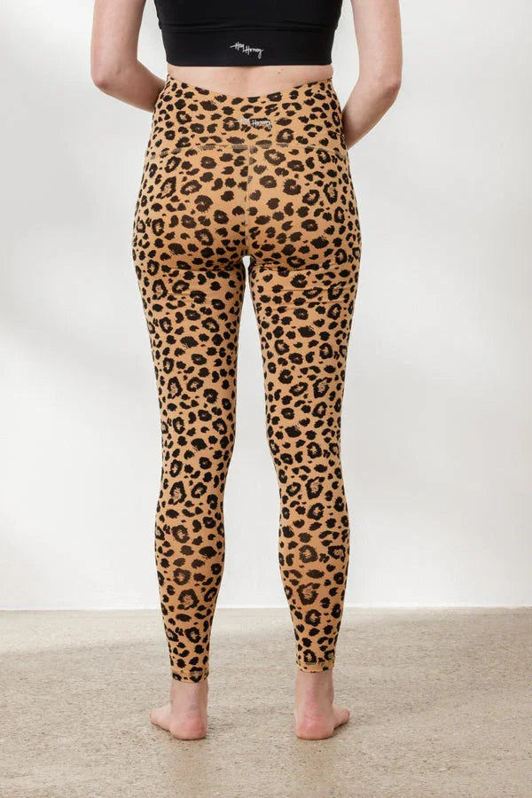 Hey Honey Yoga - Leggings Maternity Leo Biscuit