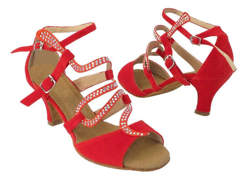 Very Fine Dance shoes - SERA7017 251 Red Velvet
