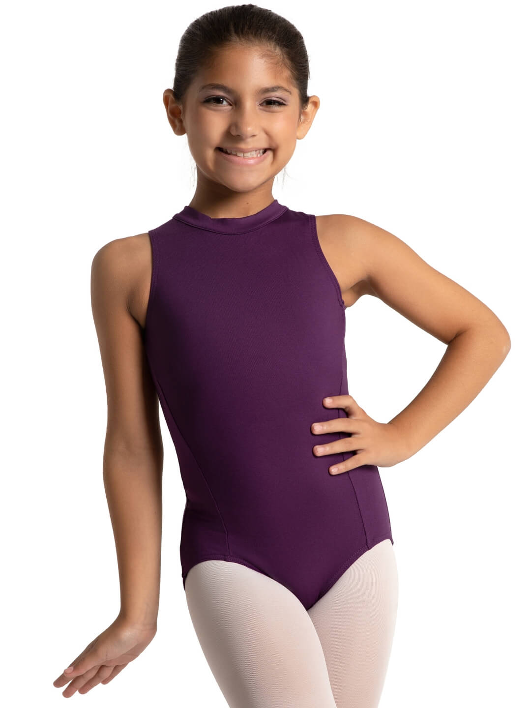 Studio Collection High Neck Leotard - Girls