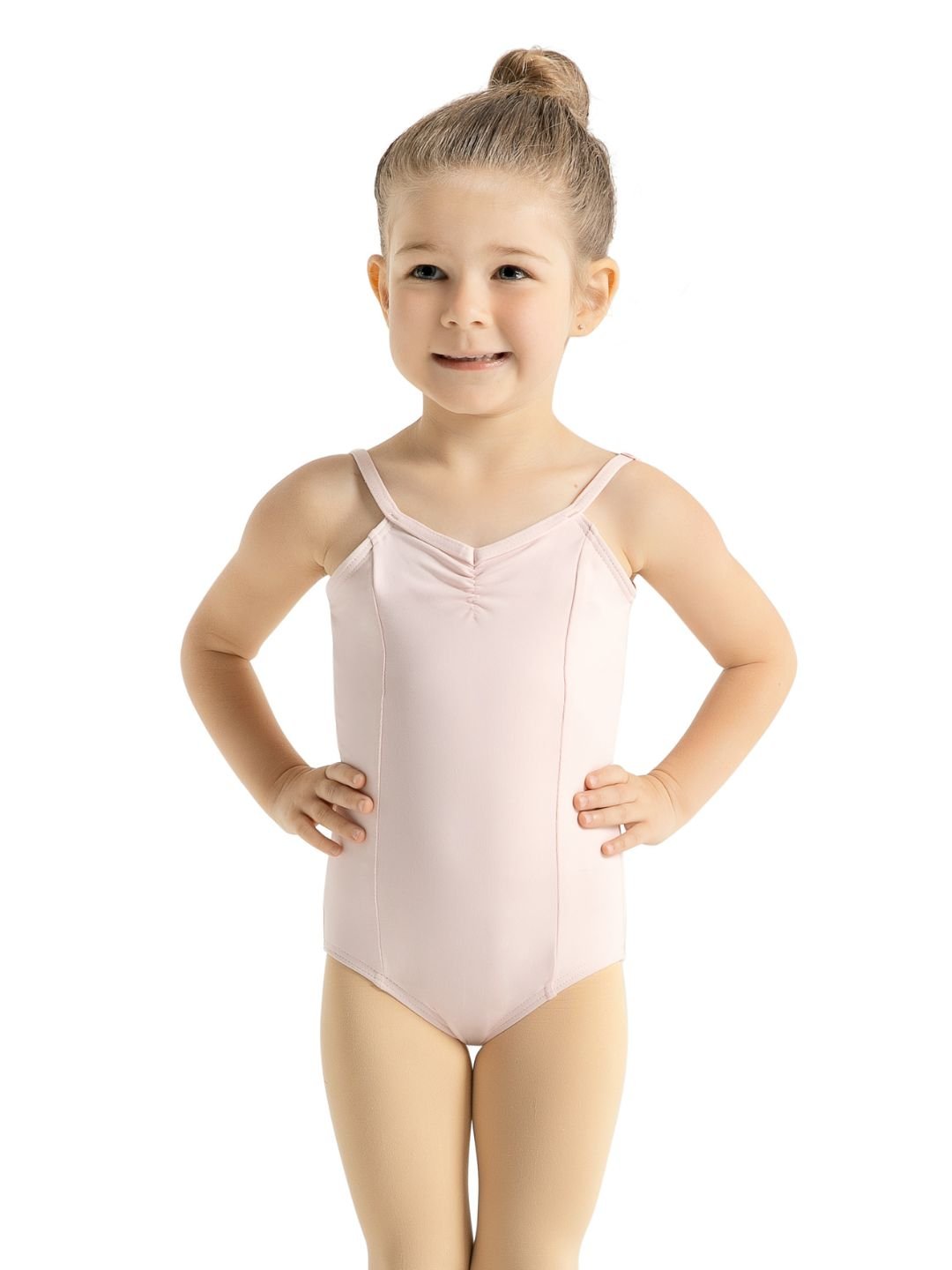 Studio Collection V Neck Camisole Leotard - Girls