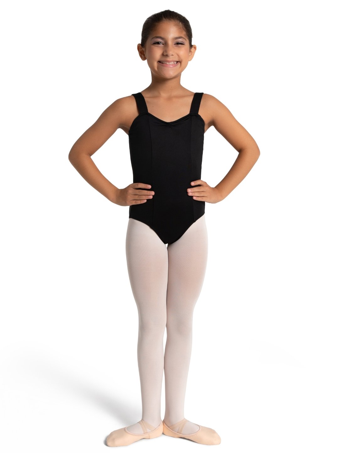 Studio Collection Wide Strap Camisole Leotard - Girls