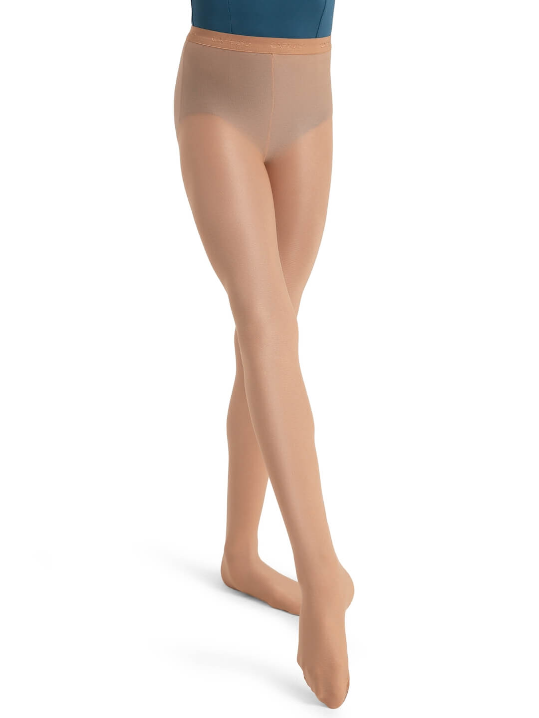 Ultra Shimmery Footed Tight - Child
