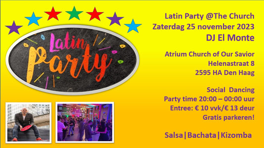 Dans de Nacht Weg bij de Latin Party @The Church - The Fall Edition! 🎶💃