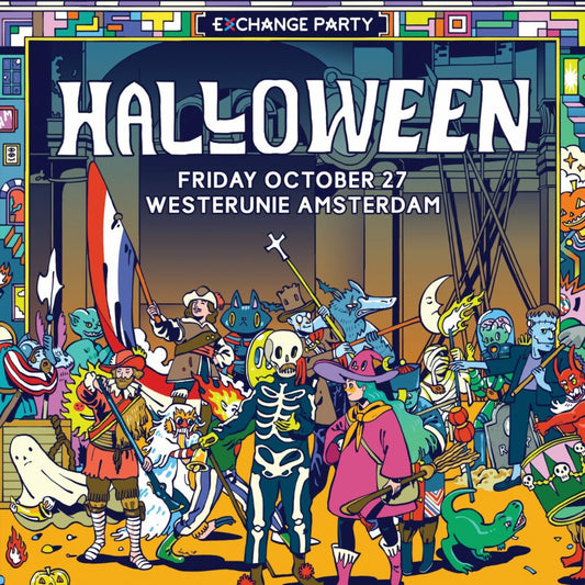 Exchange Halloween Party Amsterdam 2023: Het Feest dat Je Niet Mag Missen!