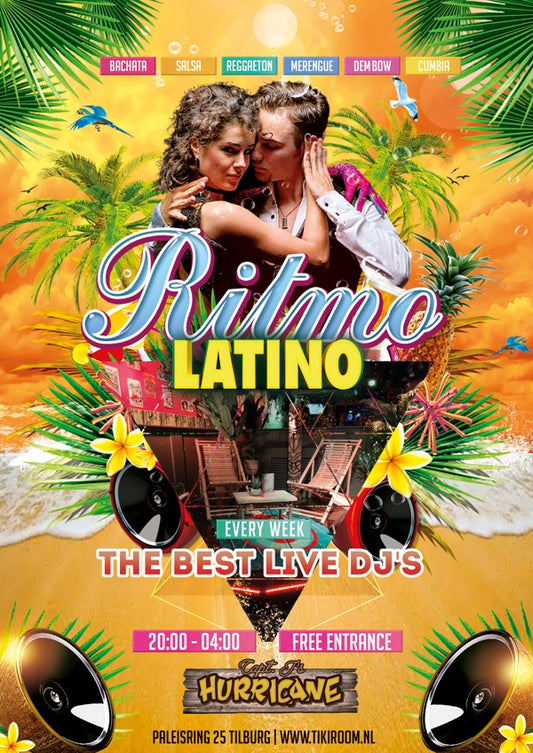 Ritmo Latino: Een Zinderende Zaterdagnacht in Tilburg!