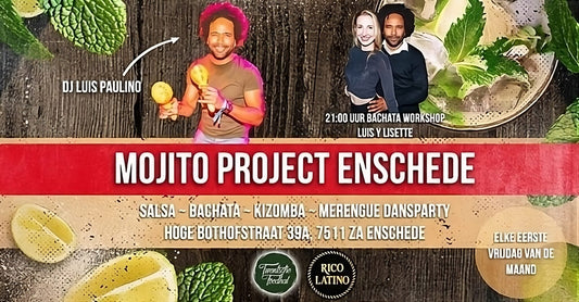 Vr 6 okt 2023: Een Avond Vol Passie en Ritme bij Mojito Project Enschede!