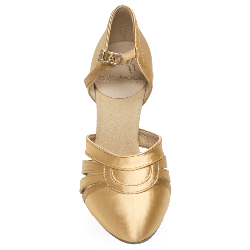 Ray Rose - 104 Nevada | Flesh Satin | Smooth Dansschoenen