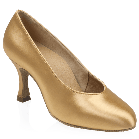 106A Landslide | Flesh Satin | Standard Ballroom Dance Shoes