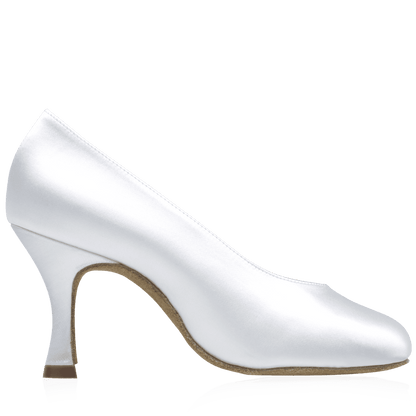 Ray Rose - 106A Landslide | White Satin | Standard Ballroom Dansschoenen