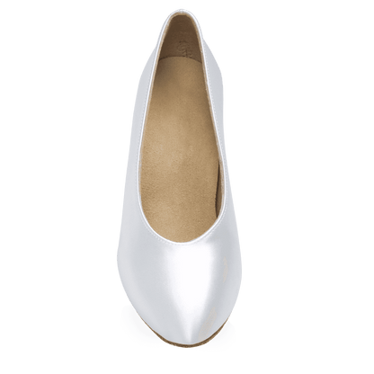 Ray Rose - 106A Landslide | White Satin | Standard Ballroom Dansschoenen