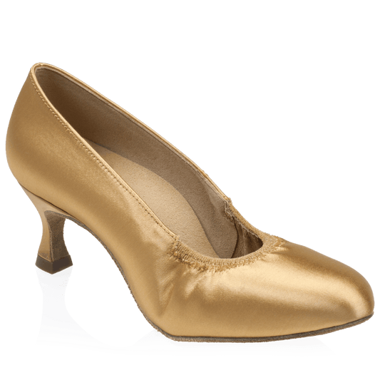 108A Ion | Flesh Satin | Standard Ballroom Dance Shoes