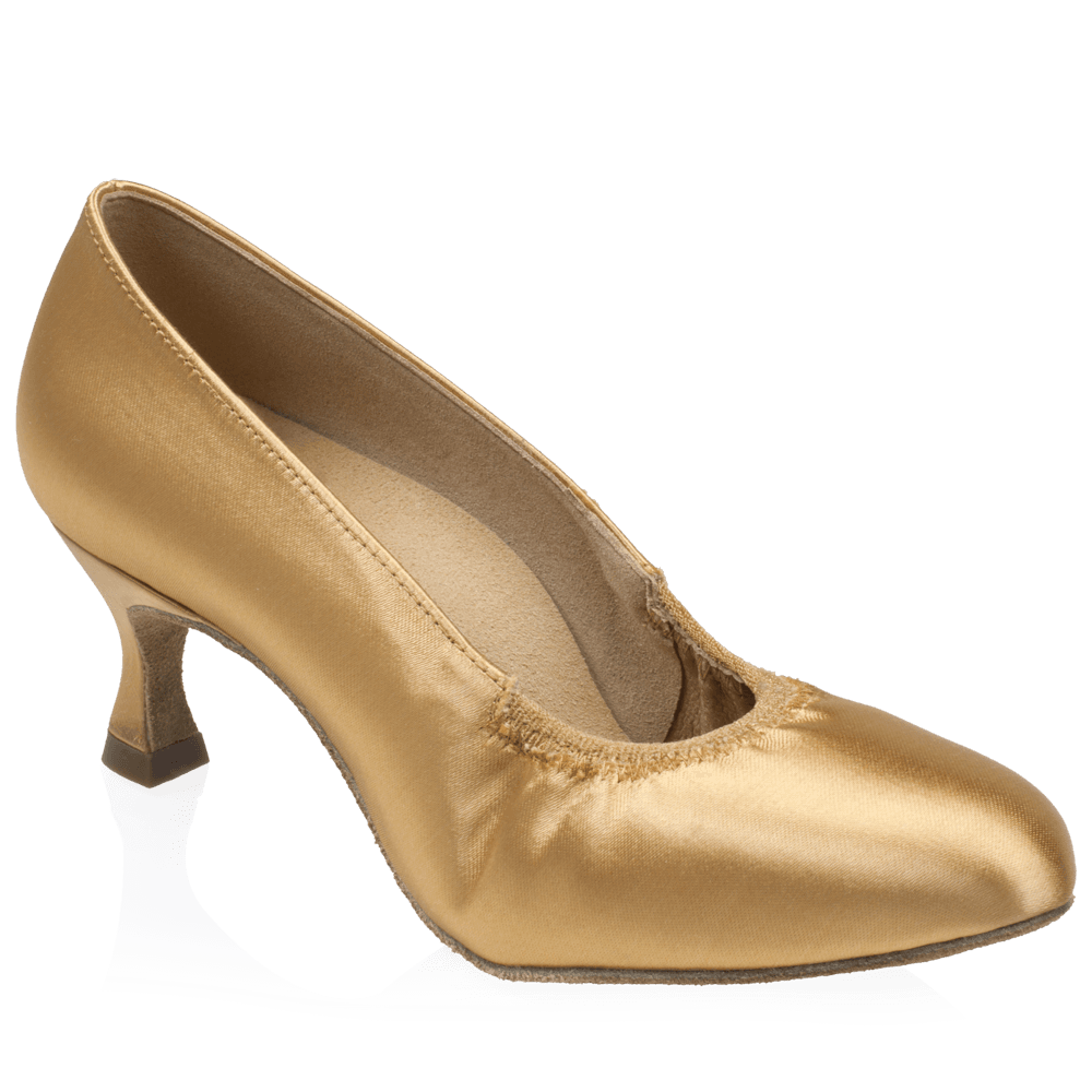 108A Ion | Flesh Satin | Standard Ballroom Dance Shoes