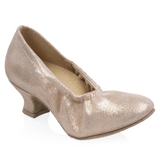 112 Ans | Flesh Lustre Leather | Standard Ballroom Dance Shoes