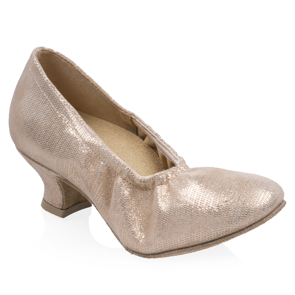 112 Ans | Flesh Lustre Leather | Standard Ballroom Dance Shoes