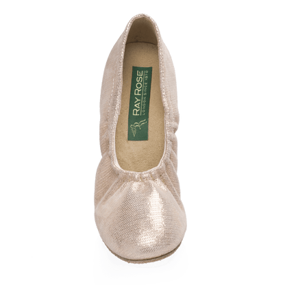 Ray Rose - 112 Ans | Flesh Lustre Leather | Standard Ballroom Dansschoenen