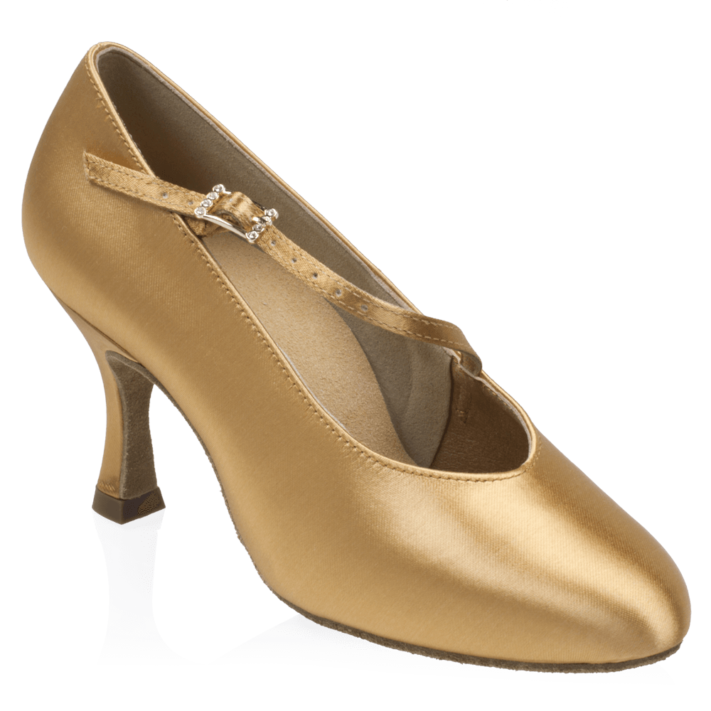 116A Rockslide | Flesh Satin | Standard Ballroom Dance Shoes