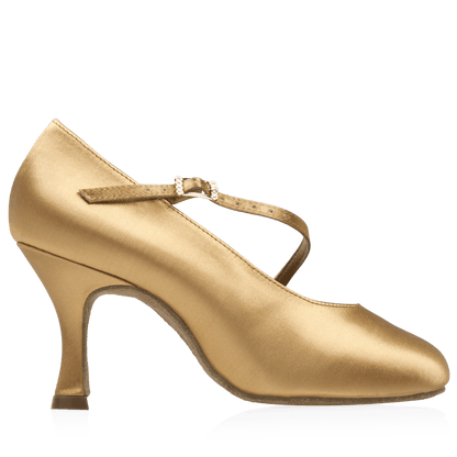 Ray Rose - 116A Rockslide | Flesh Satin | Standard Ballroom Dansschoenen