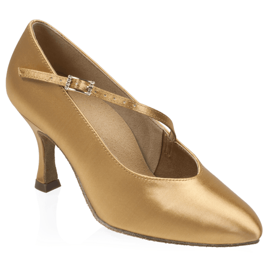 119A Nimbus | Flesh Satin | Standard Ballroom Dance Shoes