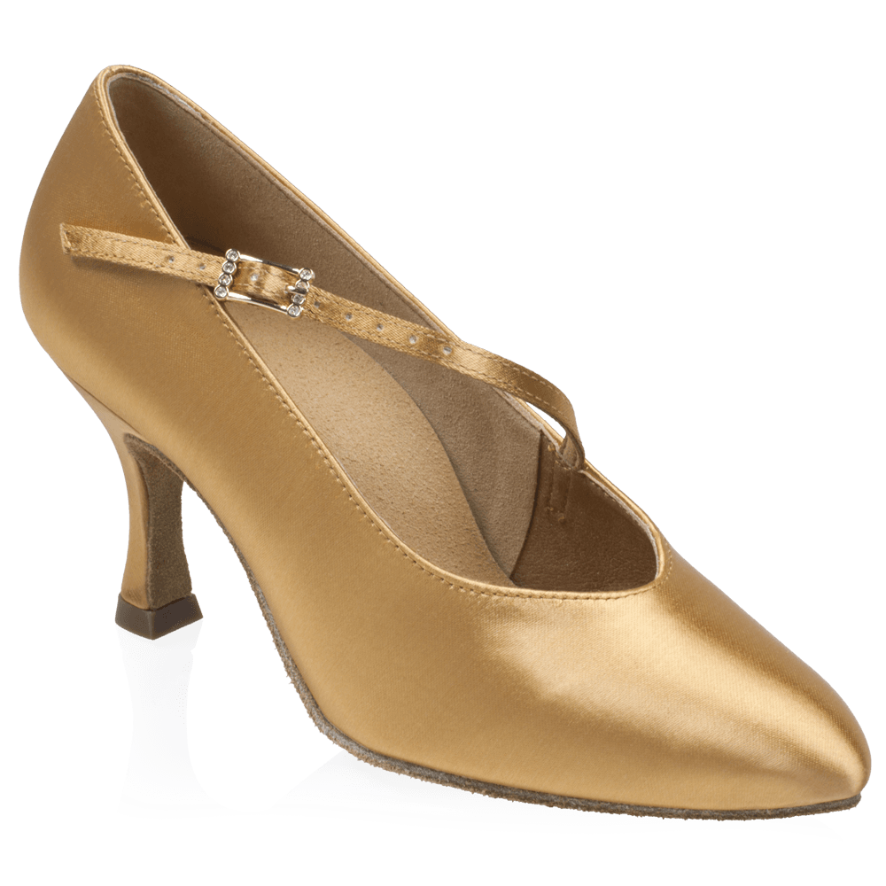 119A Nimbus | Flesh Satin | Standard Ballroom Dance Shoes