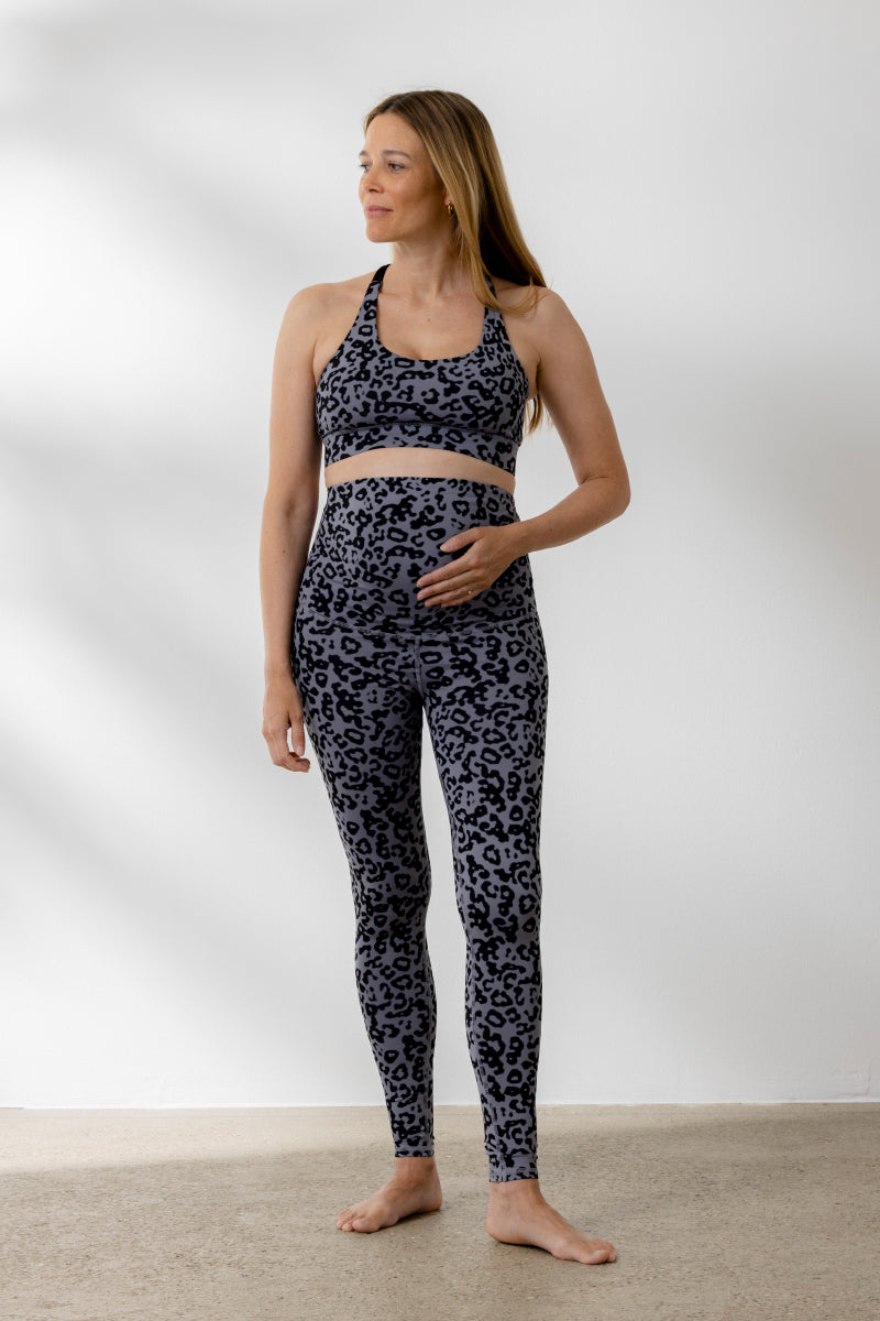 Hey Honey Yoga - Leggings Maternity Distorted Animal Magnet