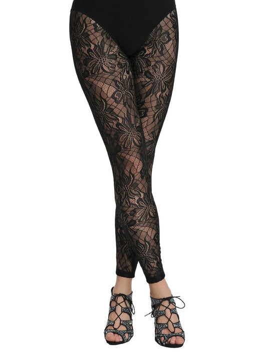 Pridance - Elastische kanten legging 8351 - Miss Salsa