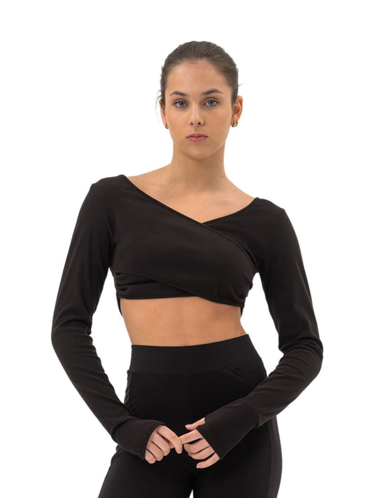 PriDance Gekruiste Shrug Top