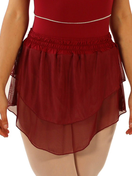 PriDance Tule Dansrok met Dubbele Volant