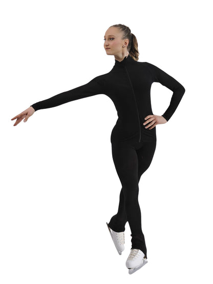 PriDance Merino Wol Thermotrui met Rits