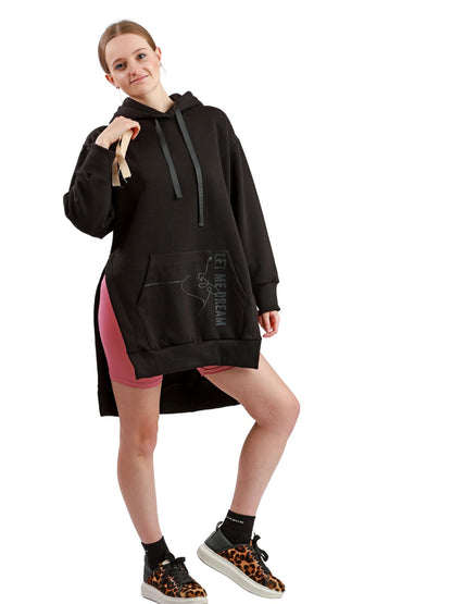 Oversized Sweatshirt met Zachte Voering