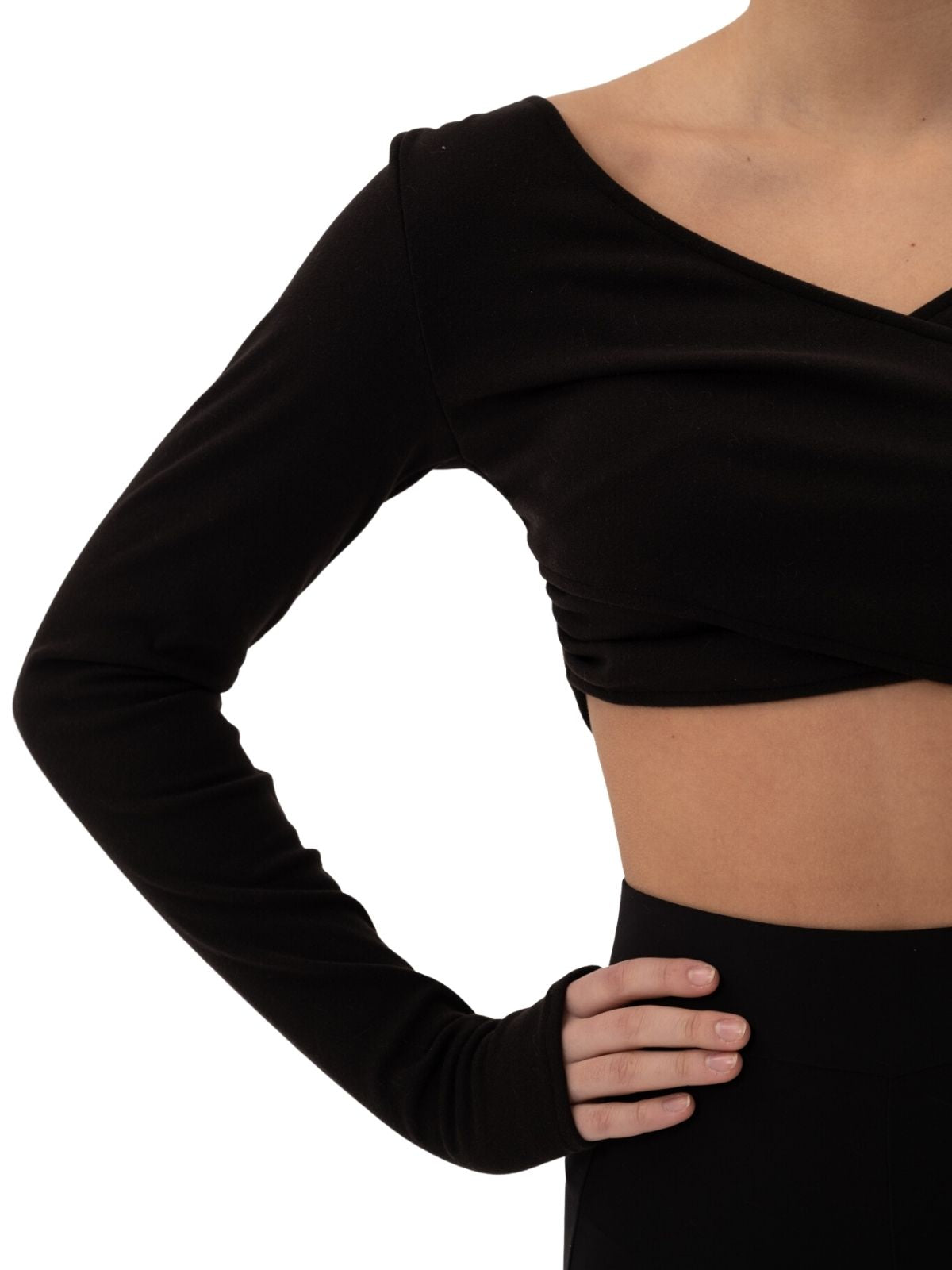 PriDance Gekruiste Shrug Top