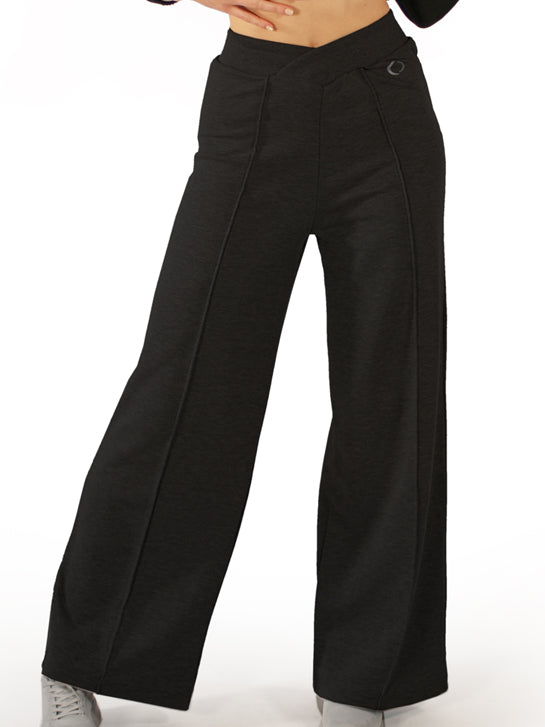 PriDance Palazzo Broek met Hoge Gekruiste Taille