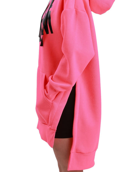 Oversized sweater met geborstelde finish