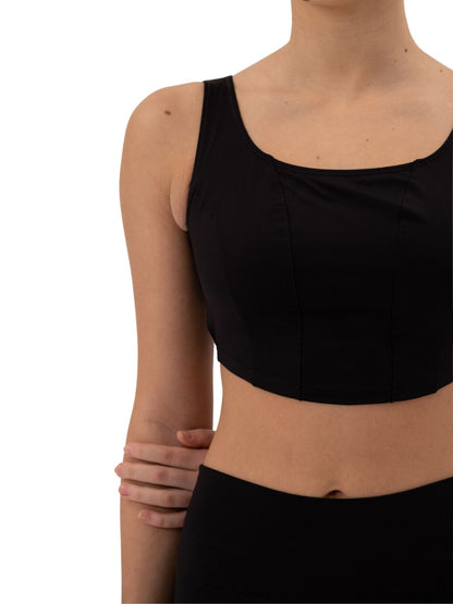 PriDance Microfiber Corset Top