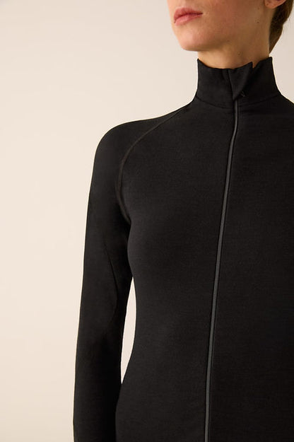 PriDance Merino Wol Thermotrui met Rits