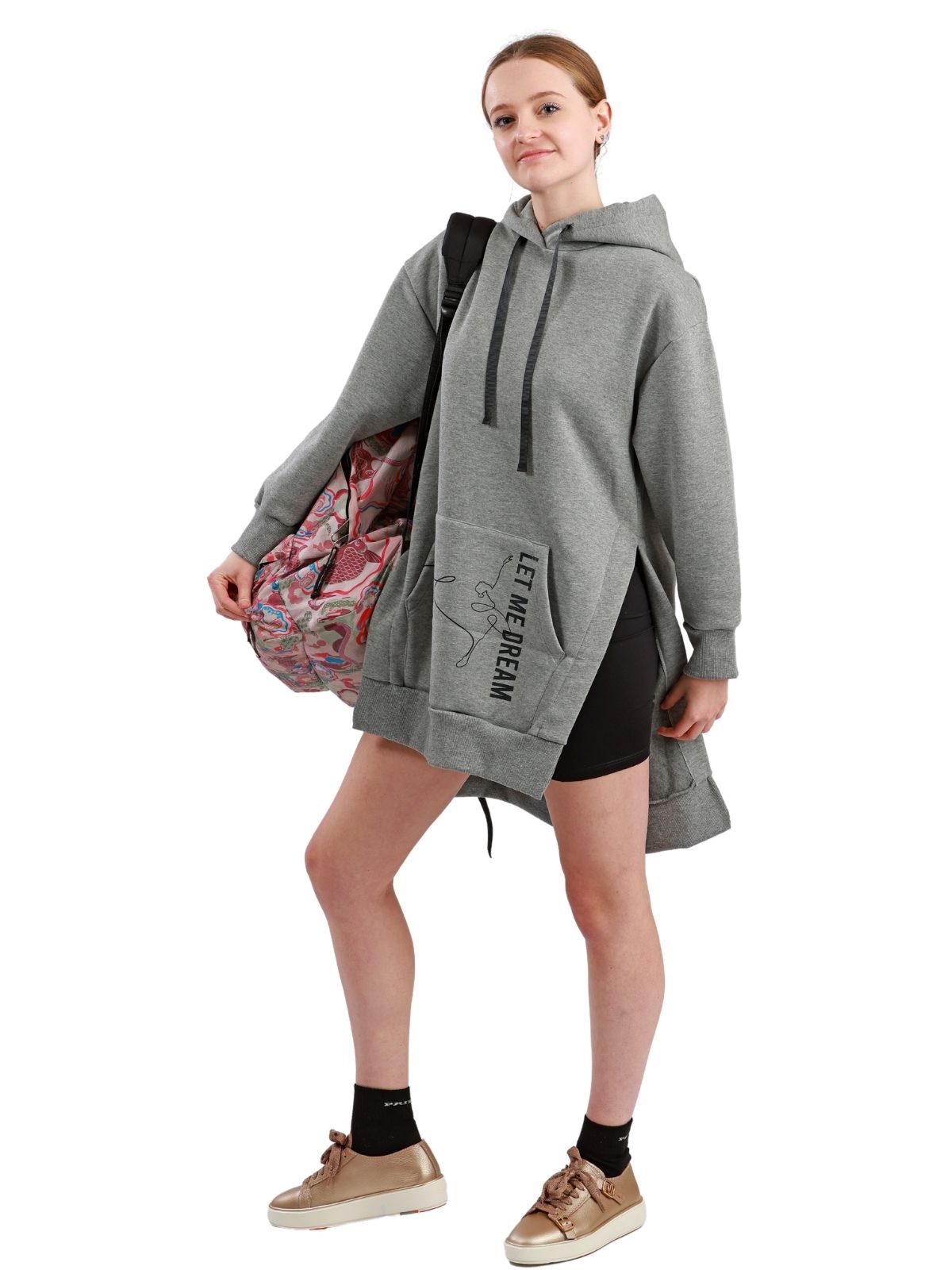 Oversized Sweatshirt met Zachte Voering