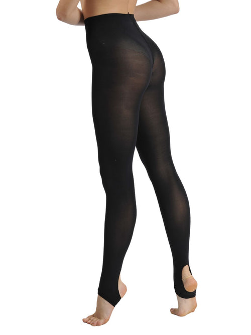 PriDance Ultra Soft 80 Den Danspanty met Voet