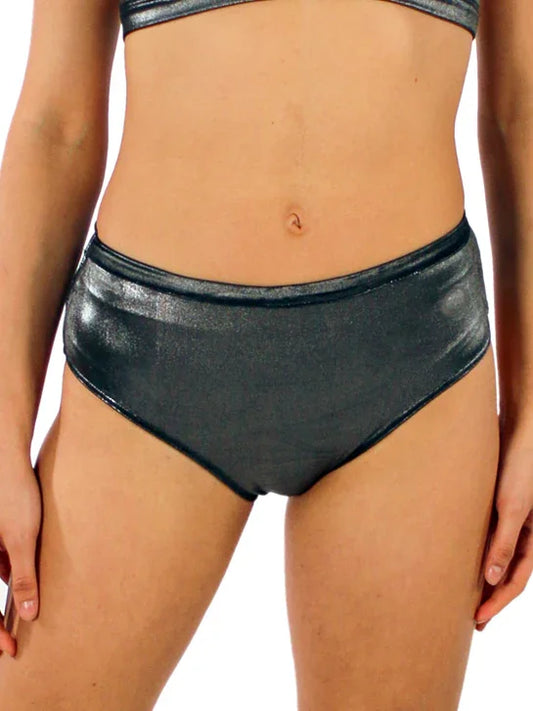 KNICKERS IN LAMINATED FABRIC - Miss Salsa