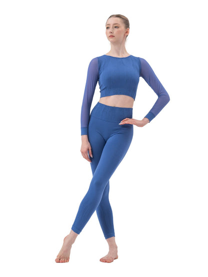 PriDance Naadloos T-shirt met Tule