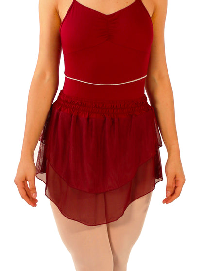 PriDance Tule Dansrok met Dubbele Volant