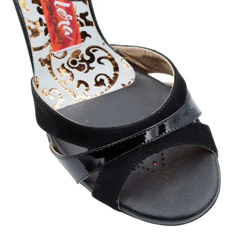 Tangolera - A3 black suede venice - Miss Salsa