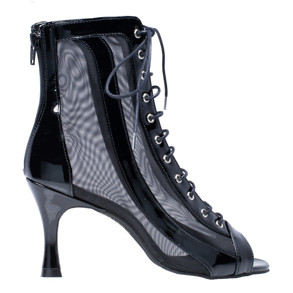 Ray Rose - 801 Hebe | Black Patent/Mesh