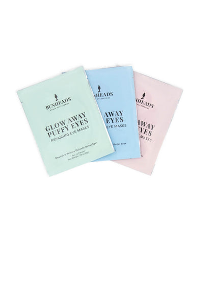 Glow Away Ojeras Hinchadas – Set de Mascarillas Refrescantes para Debajo de los Ojos