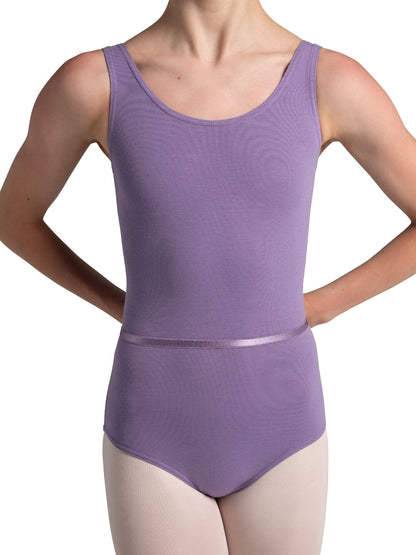 Tank Leotard with Belt - Girls
