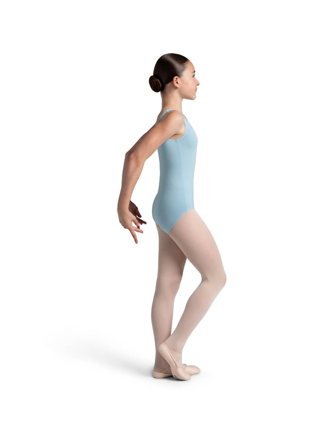 Tank Leotard with Belt - Girls