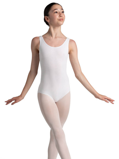 Tank Leotard with Belt - Girls