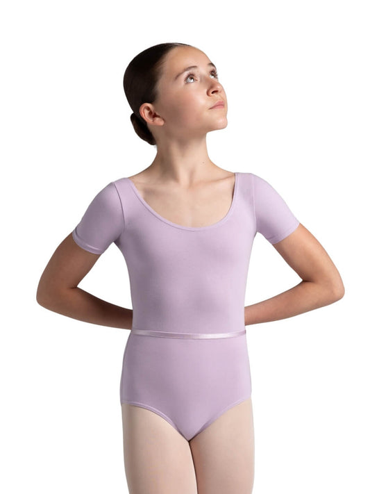 Capezio - Scoop Neck Short Sleeve Leotard - Girls