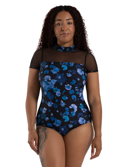 Maillot Coastal Bloom Blackthorn